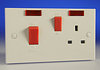 45 Amp Cooker Control Unit - White