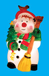 Cheeky Snowman Christmas Character