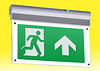 Emergency EXIT Sign LED - Double Sided (Lithium Battery)