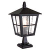 All Black Pedestal Lanterns - Canterbury product image