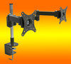 Dual Arm Extension Desk Mount Bracket for Screens 10" to 26"