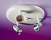 Surface Triple Spotlight White 3 x 12v 50w