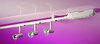 Saturn Trackpack White 3 x 50w
