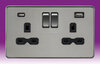 All Twin with USB Sockets - Black product image