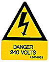 Danger - 240v