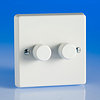 All 2 Gang Dimmers - White product image