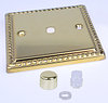 All 1 Gang Dimmers - Brass Georgian product image