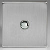 All 1 Gang Light Switches - Brushed Stainless Steel product image