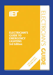 IET Electricians Guide to Emergency Lighting - 3rd Edition product image