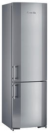 391 litre Combi Fridge Freezer - Stainless Steel
