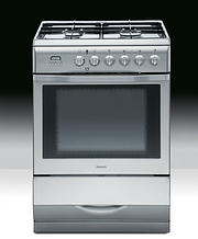 60cm Multifunction Oven Cooker 4 Burner Gas Hob
