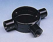 20mm Black Enamel Conduit Boxes product image 3