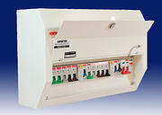 Contactum - Defender 10 Way High Integrity Consumer Unit & 10 MCB's with Surge Protection product image