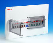 16 Way Flush Metal Consumer Unit - 80 Amp RCD