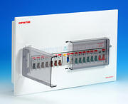 14 Way Flush Metal Split Load Consumer Unit