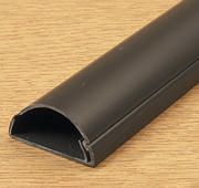 D-Line 50 x 25mm  Mini Trunking - Self Adhesive - Black product image