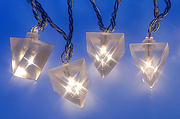 100 Clear Wedge Christmas Lights