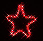 Illuminated Star - Red