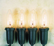 40 Chaser/Static Christmas Lights Clear