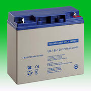 12 volt 18.0 Ah Alarm Battery