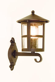 Hereford Wall Lantern Grande  - Black