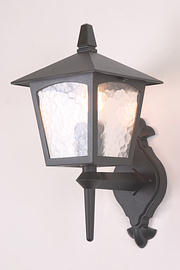 York Wall Lantern  - Black