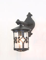 Hereford Wall Lantern  - Black