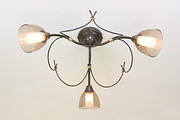 Henley 3 Lamp Flush Chandelier