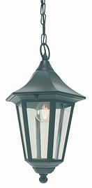 Valencia  Chain Lantern - Black