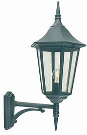 Valencia Grande Wall Lantern - Black