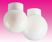 Opal Glass Spheres - White Base product image