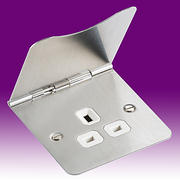 13 Amp 1 Gang Unswitched Floor Sockets product image