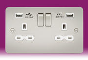 Flatplate - Pearl Sockets with USB product image