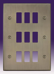 Knightsbridge - Grid Plates
Antique Brass product image 7
