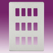 Grid Plate Screwless - Brushed Chrome product image 8