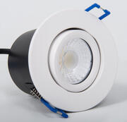 FireBreak QR Select - 5W/7W/9W 4CCT LED Tilt Downlight - IP65 - White product image