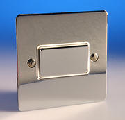 3 Pole Fan Isolator Switch - Chrome