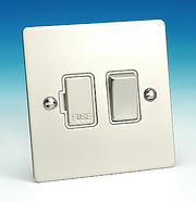 13 Amp Switched Fused Spur - Pearl