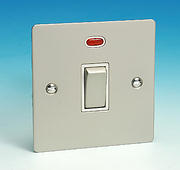 20 Amp DP Switch + Neon - Pearl