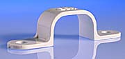 Oval PVC Tube Clips product image