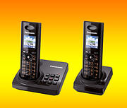 Panasonic KXTG8220EB + TAM Dect Telephone Twin Pack