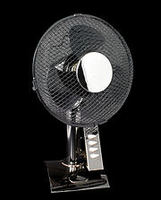 9 inch Desk Fan 3 Speed - Black