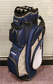 Skymax Envoy Cart Golf Bag - Navy/Silver