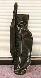Skymax Pencil Golf Bag - Black with Silver Piping