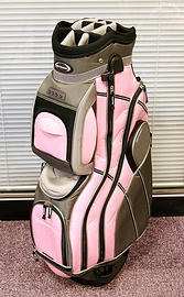 Skymax Premier Cart Golf Bag - Graphite Grey/Pink