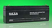 12 volt 2.2 Ah Alarm Battery