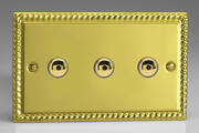 Varilight V-Pro IR Dimmers - Georgian Brass product image 3