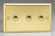 Varilight V-Pro IR Dimmers - Victorian Brass product image 3