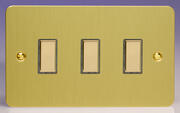 Varilight - Screwless Brushed Brass - V-PRO Multi-Point Touch Dimmers product image 3