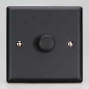 V-COM LED Dimmer Switches - Matt Black product image